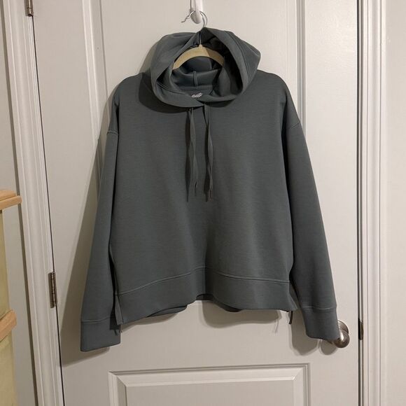 Avia Green Gray SkubaKnit Hoodie - Picture 1 of 4